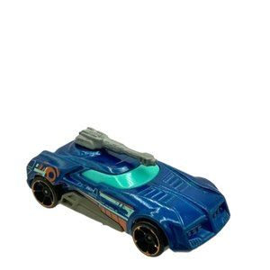 Mattel Hot Wheels 2013 Turbo Turret Future Fleet #57 Blue Collectible Car
